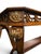 Vintage Carved Wood Fretwork Console Table With Beveled Glass Top For Sale - Image 4 of 5