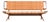 Mid-Century Bench in Mahogany and Cane by Paul László, 1950 For Sale
