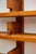 Pierre Chapo. Wall shelf or bookcase, model B17, in natural light elm. Technical feature of this model: supports mounted...