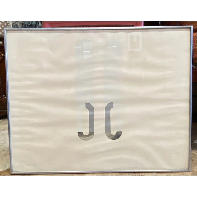 Beige George Laing Pop Art Print 2 Tunnels, 1968 For Sale - Image 8 of 8