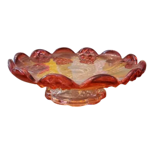 Antique French Baccarat Signed Petite Centerpiece