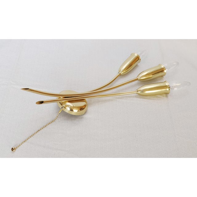 Vintage Sputnik Wall Lamp, 1950s For Sale - Image 6 of 8