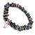 Early 21st Century Colorful Energy Hematite Love Charm Bracelet For Sale - Image 5 of 6