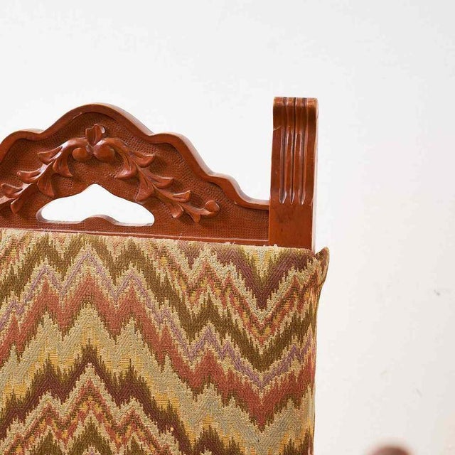 Spool Chairs in Wood, 1970s, Set of 6 For Sale - Image 10 of 11