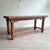 Spanish Coffee Table with Leather Top, 1950s For Sale - Image 4 of 8