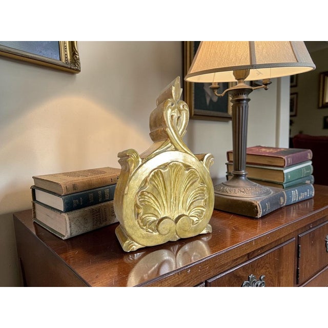 Antique Church Altarpiece with Fine Gold, 1800s For Sale - Image 5 of 6