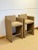 1980s 1980s Sculptural Italian Postmodern Faux Tan Suede Bar Stools – a Pair For Sale - Image 5 of 11