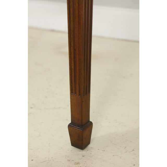 Brown Century Satinwood Mahogany Adams Style Console Table For Sale - Image 8 of 12