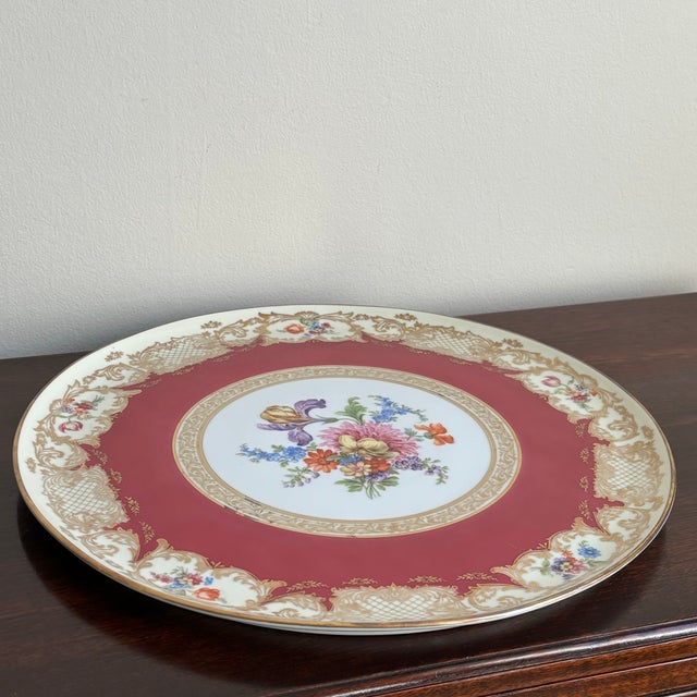 Ceramic Early-20th Century Tirschenreuth Bavaria Decorative Porcelain Plate For Sale - Image 7 of 10