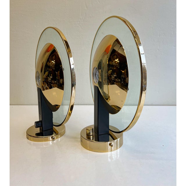 Brass and Glass Wall Sconce from Estiluz, Spain, 1990s For Sale - Image 17 of 18