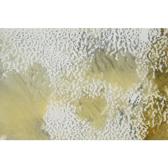 Black Gerhard Mevissen, Goslar Foundations II Fragment 2.5, 1999, Pencil and Watercolor on Handmade Paper, Framed For Sale - Image 8 of 13