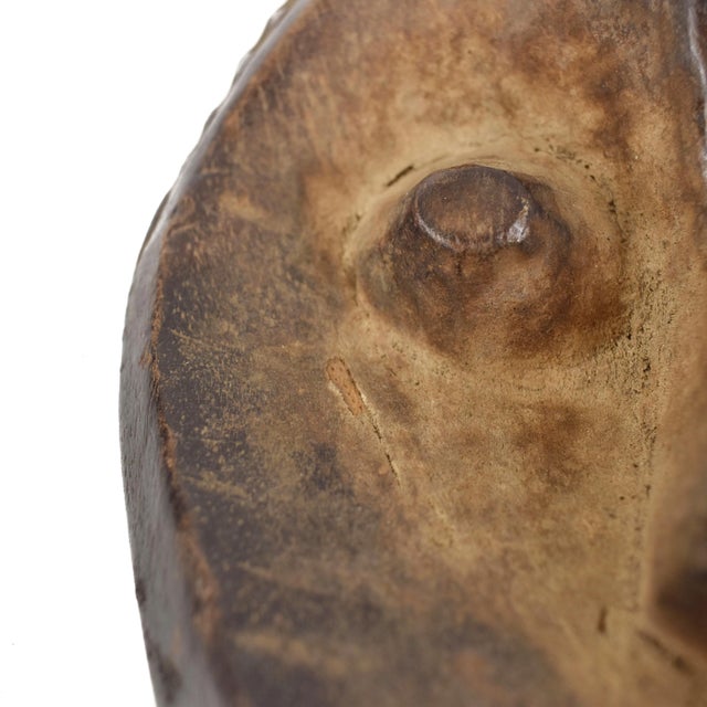 Early 20th Century Yoruba Mask with Bird Wood Nigeria For Sale - Image 4 of 8