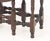Jacobean Style Rosewood Gate Leg Drop Leaf Table For Sale - Image 4 of 10