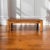 1980s Mid-Century Oak Coffee Table With Checkered Parquet Top For Sale - Image 10 of 10