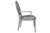 Contemporary Basset Attributed Oval Back Arm Chair For Sale - Image 3 of 6