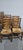 1920s Vintage Lancashire Oak Dining Chairs with Ladder Back, 1920, Set of 12 For Sale - Image 5 of 16