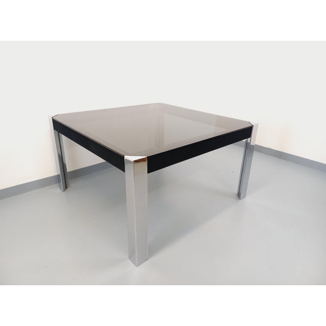 Vintage Italian Square Dining Table by Guido Faleschini, 1970s For Sale - Image 18 of 18