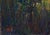 2010s Untitled, ca 2010 by Ernie Gallegos | Pastel on board Landscape with trees and water. For Sale - Image 5 of 5
