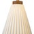 Nova of California Concord Bone Porcelain 28" Table Lamp, White Walnut For Sale In Los Angeles - Image 6 of 12
