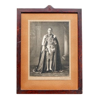 Interesting Formal Signed Presentation Photograph Governor of Bengal India British History Antique Framed For Sale