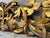 Wood 18th Century Burmese Water Gilded and Coloured Glass Door Surround For Sale - Image 7 of 13