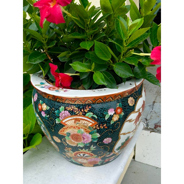 Fish Bowl Planter With Stand For Sale - Image 9 of 9