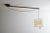 Minimalist Brutalist Swing Arm Pendant Lamp in Parchment, 1960s For Sale - Image 11 of 11