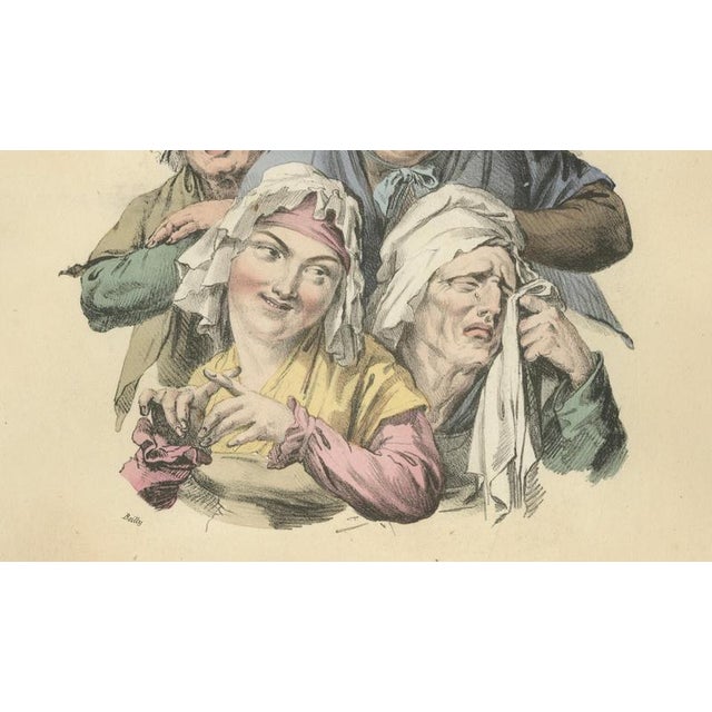 Reading the Will, 1800s, Paper For Sale - Image 5 of 10