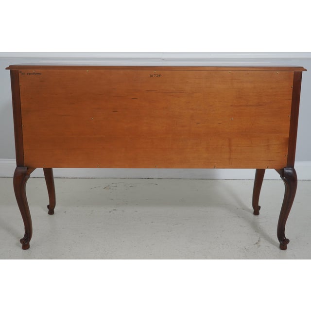 Union National French Paint Decorated Cherry Commode Chest For Sale - Image 16 of 18