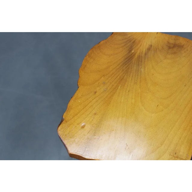 Brutalist Stools, Former Czechoslovakia, 1950s, Set of 4 For Sale - Image 6 of 16