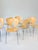 Modern Jesús Gasca for Stua "Globus" Modern Molded Wood & Chrome Stackable Dining Chairs - Set of 8 For Sale - Image 3 of 14