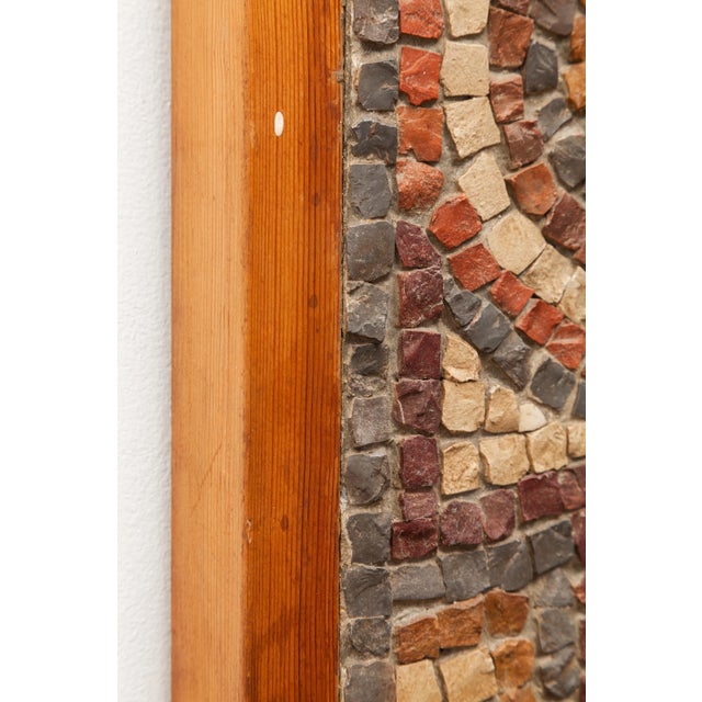 Belgian Marble Mosaic Artwork, 1960s For Sale - Image 6 of 8