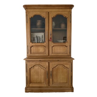 Early 20th Century French Oak Double Corps For Sale