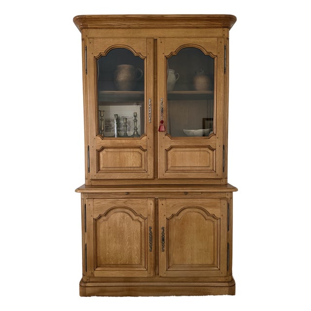 Early 20th Century French Oak Double Corps For Sale