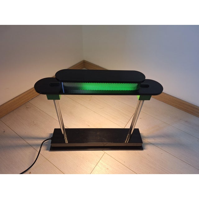 Artemide Vintage Pausania Model Table Lamp by Ettore Sottsass for Artemide, 1980s For Sale - Image 4 of 11