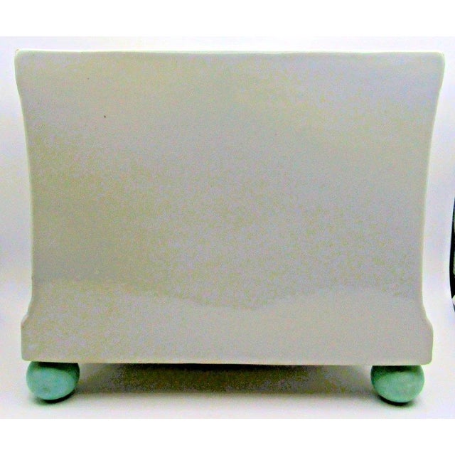 1980s 1980s United Wilson Porcelain Factory Classic Chinoiserie Hand-Painted Ceramic Planter For Sale - Image 5 of 16