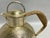 Metal 1940s Silverplate Guernsey Jug With Rattan Handle For Sale - Image 7 of 8