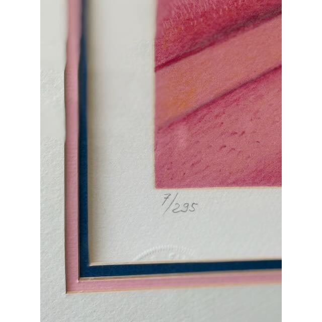 Bring a vibrant, sun-drenched escape into your home with this beautiful vintage serigraph “St. Tropez” by renowned French-...