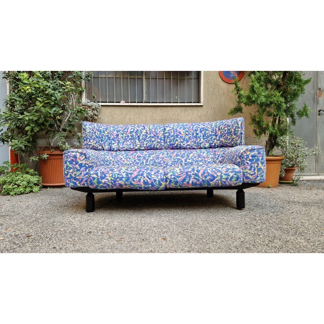 Metal Model Bull 2-Seater Sofa by Gianfranco Frattini for Cassina, 1970s For Sale - Image 7 of 18