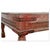Wooden Coffee Table with Red Patina For Sale - Image 5 of 8
