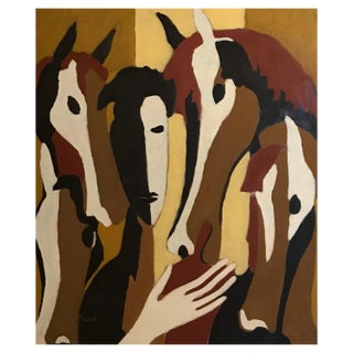 Gilbert Pauli, Complicity, 1998, Canvas Painting For Sale