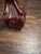 Vintage Carved Mahogany Queen Anne Style Sofa Table Console For Sale In Houston - Image 6 of 6