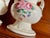 Vintage 1940s Porcelain Rose Urn Vases - Pair For Sale - Image 6 of 11