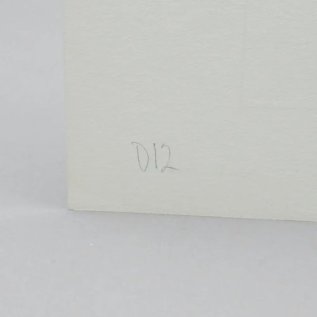 Nils Haglund, #012 Drawing, 1978, Pencil on Paper For Sale - Image 4 of 6