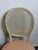 Vintage French Louis XVI Style Oval Cane Back Dining Chairs, Set of 6, C. 1970s For Sale - Image 12 of 17