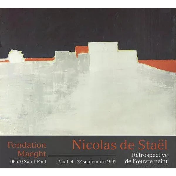 Artist: Nicolas De Stael Title: Agrigente Year: 1991 Signed: No Medium: Offset Lithograph Paper Size: 24 x 26.5 inches (...