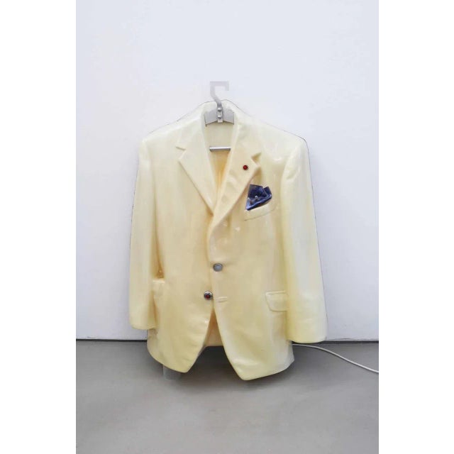 Rare lighting object by Jacques Vojnovic, signed by the artist. The object has been produced in 1983 as part of a very...