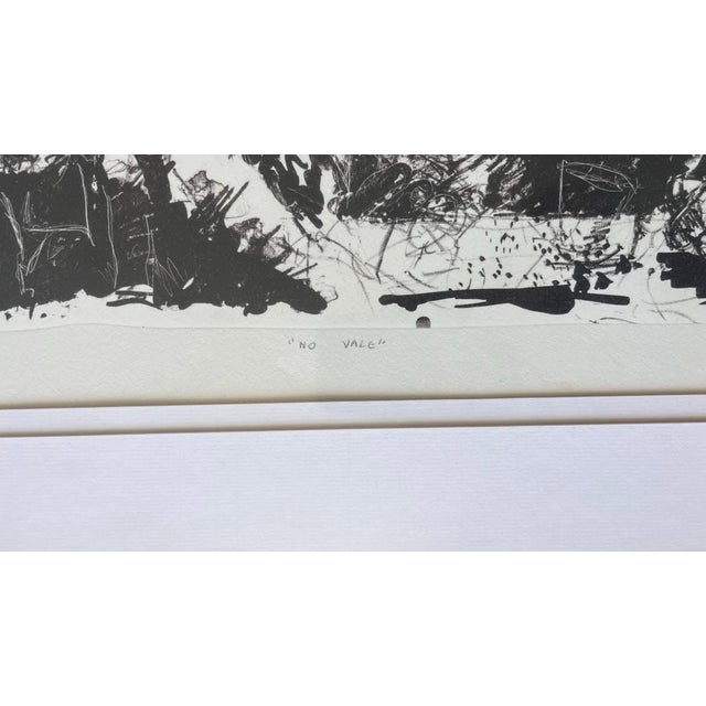 “No Vale" Limited Edition Numbered Signed Print, Matted & Framed For Sale In Los Angeles - Image 6 of 12