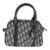Navy Oblique Canvas Small D Vibe Bowling Bag For Sale