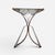 Maison Jansen 1970s Attributed to Maison Jansen Chrome Smoked Glass Console Table For Sale - Image 4 of 8